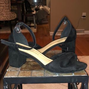 Black Suede Heels